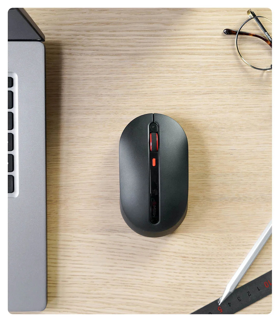 Xiaomi Youpin Miiiw Wireless Mute Mouse 800/1200/1600DPI Multi-speed DPI Mute Button 2.4GHz Wireless Receiver Silent Mouse