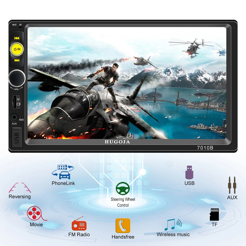 shengpintong MP5 Touchscreen - 7 Zoll Bluetooth 2-DIN