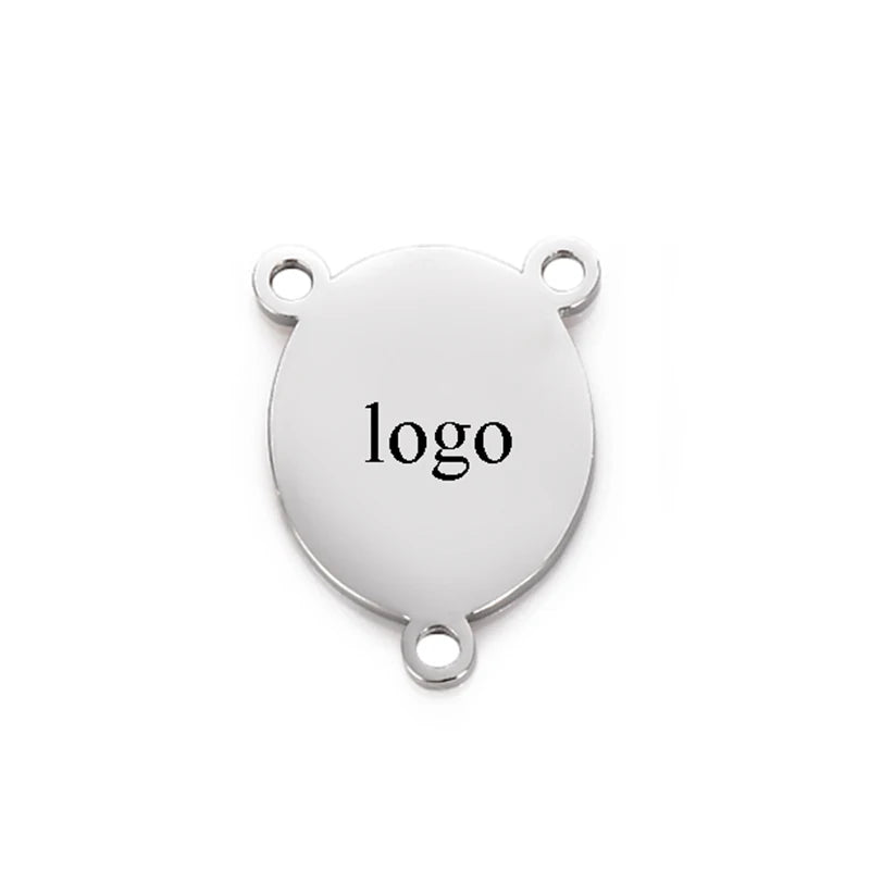 Edelstahl Gravur Anhänger Set 2025 - 5 Stück DIY Schmuck Herz Stern Dreieck Schmetterling