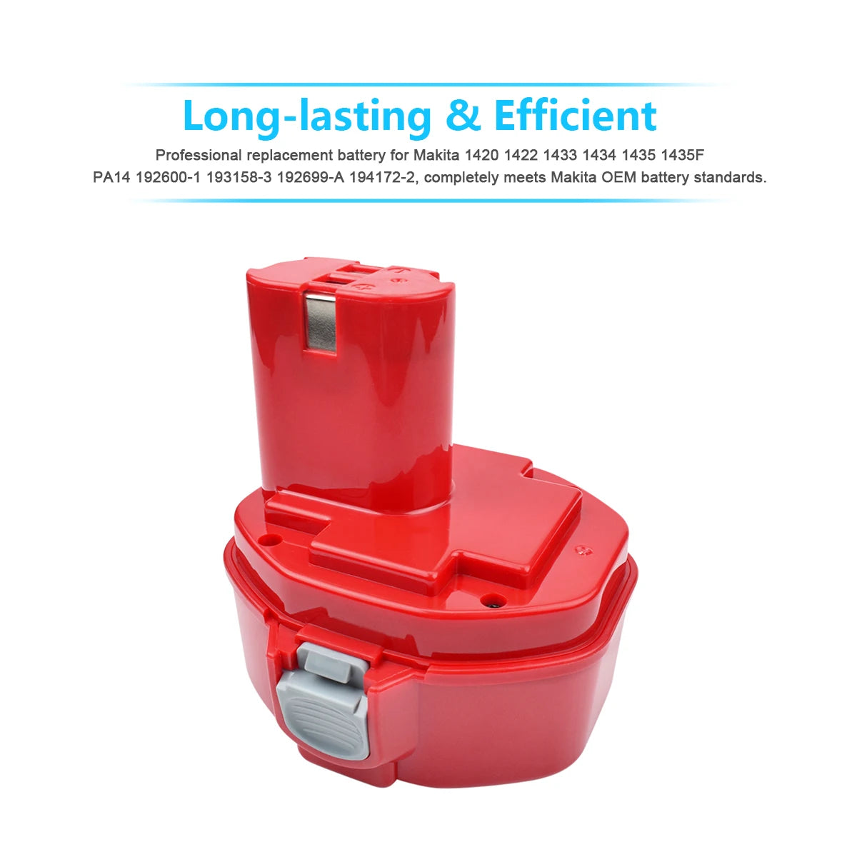 Turpow PA14 Ersatzakku - 14,4V 3500mAh Für Makita Pro