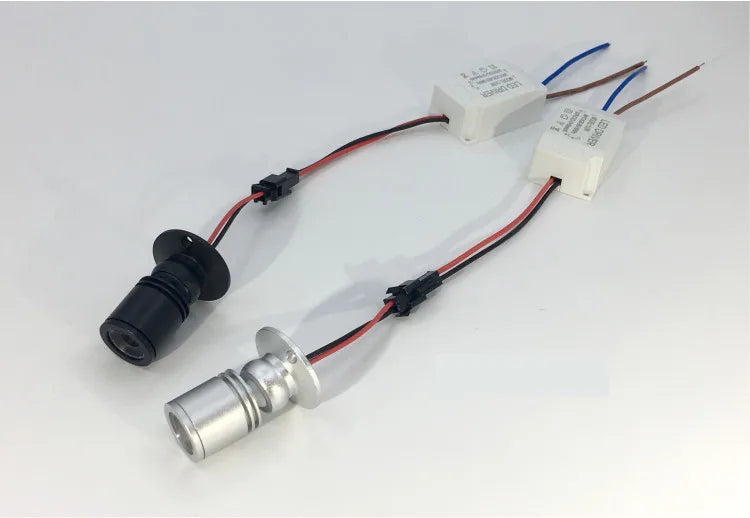 ROANJUNYH Mini Einbauspot 3W LED - 12V 110V 4000K 50mm