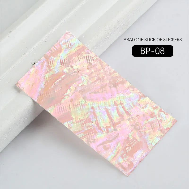Art Lalic Abalone 3D Perlmutt - Selbstklebend 1Blatt BP01
