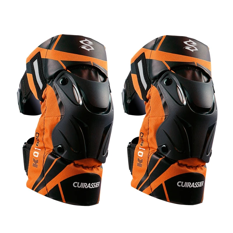 Cuirassier Protective Motorbike Kneepad Motocross Motorcycle Knee Pads MX Protector Night Reflective Racing Guards Protection