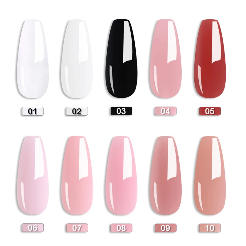 OXXI 30ml Gel Acrilic Semipermanent Poli Gel Manichiură Gel Rapid Ușor pentru Extensii UV LED Lac Builder Lac Acrilic Gellac Nou