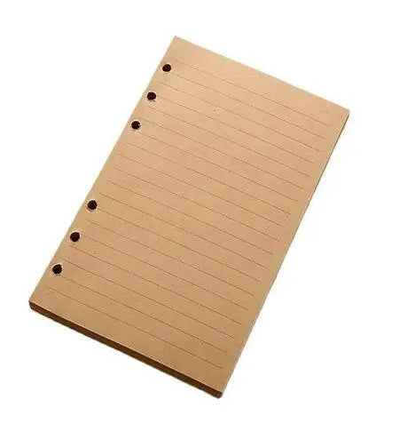 PU Leder Spiral Notizbuch 2025 - 160 Seiten Replaceable Journal Planner Schule