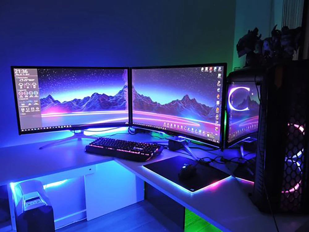 LED-Strip 2025: Bluetooth-USB 5050-SMD RGB - Flexible Lighting Collection