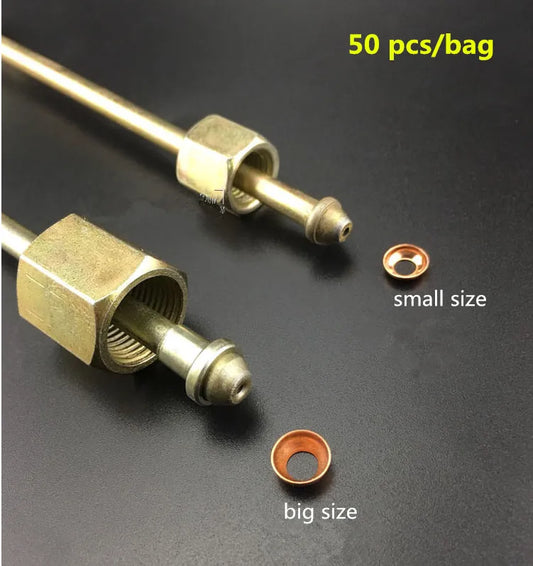 Garnitură de etanșare de înaltă presiune Kawish KW50 - cupru 50 bucăți 1 cm 0,5 cm