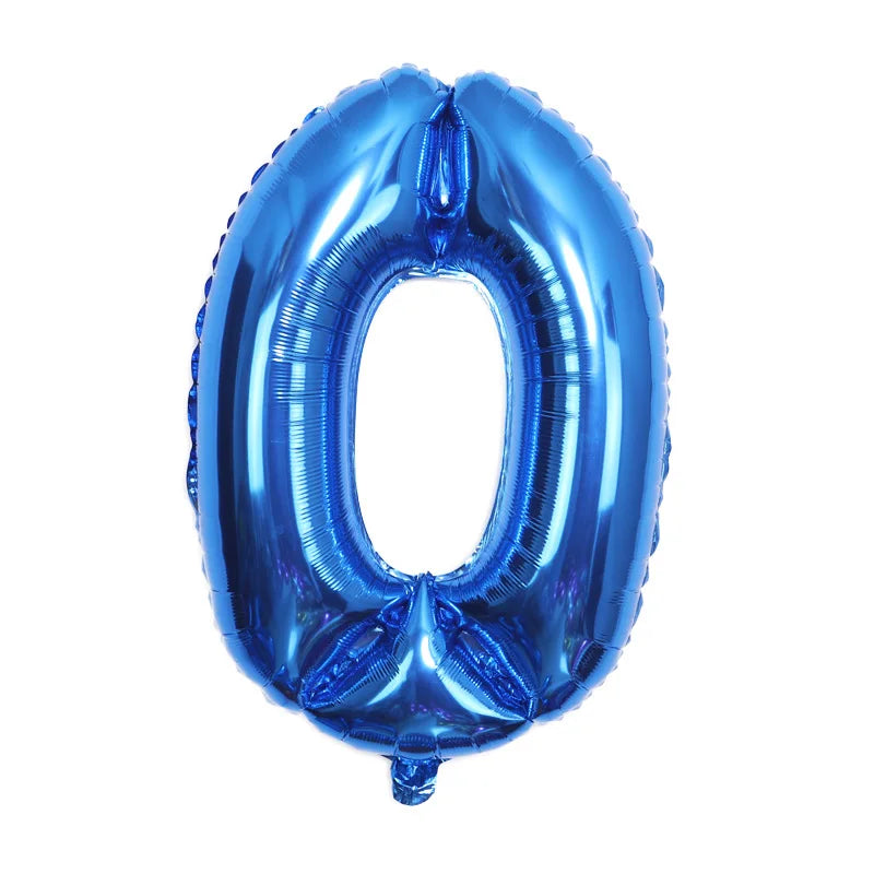 Etya Balloon 32 Zoll Blauer Folienballon - Aluminiumfolie