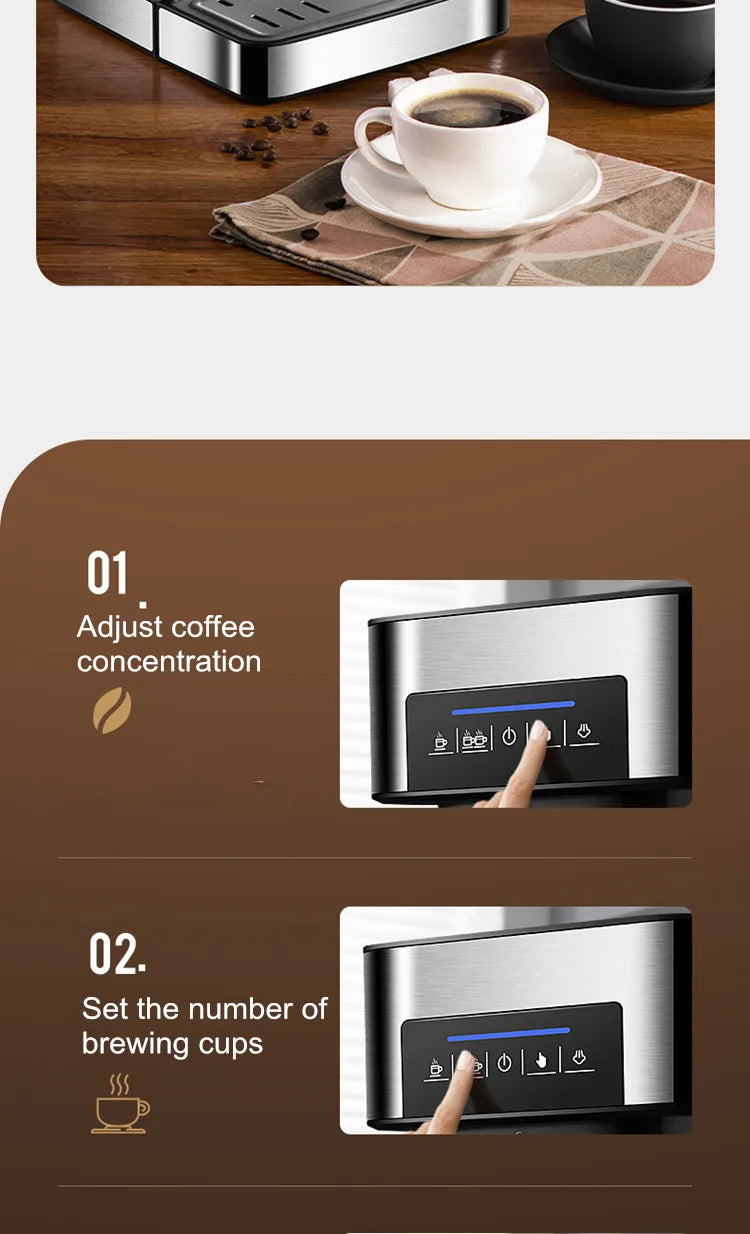 Pink Bunny 001 Espressomaschine Touch - 11-16 Tassen 20bar