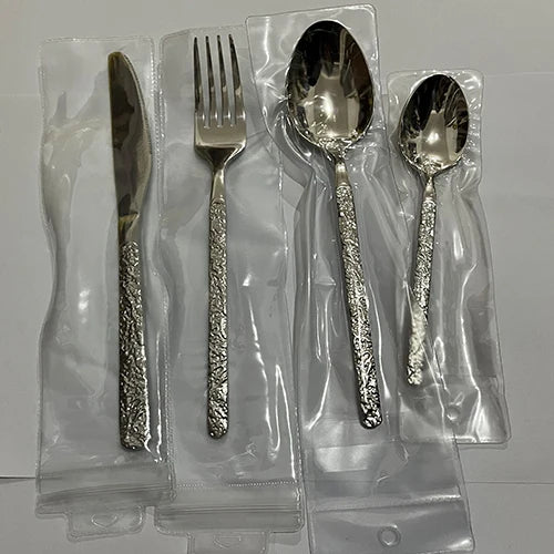 Stainless steel Western Cutlery set Knife Fork Spoon Dinner Set Dessert Dinnerware Western Steak Knife Tableware Spoon Fork