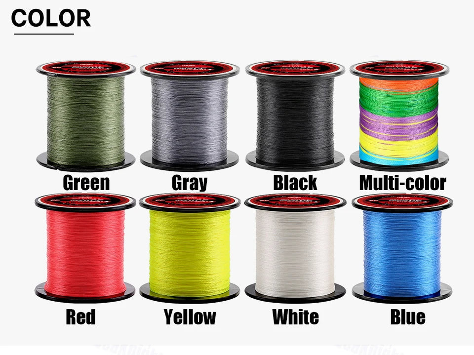 SeaKnight Marke TriPoseidon Serie 4 Stränge 300M PE Geflochtene Angelschnur 8-60LB Multifilament Angelschnur Glatt Karpfen Angeln