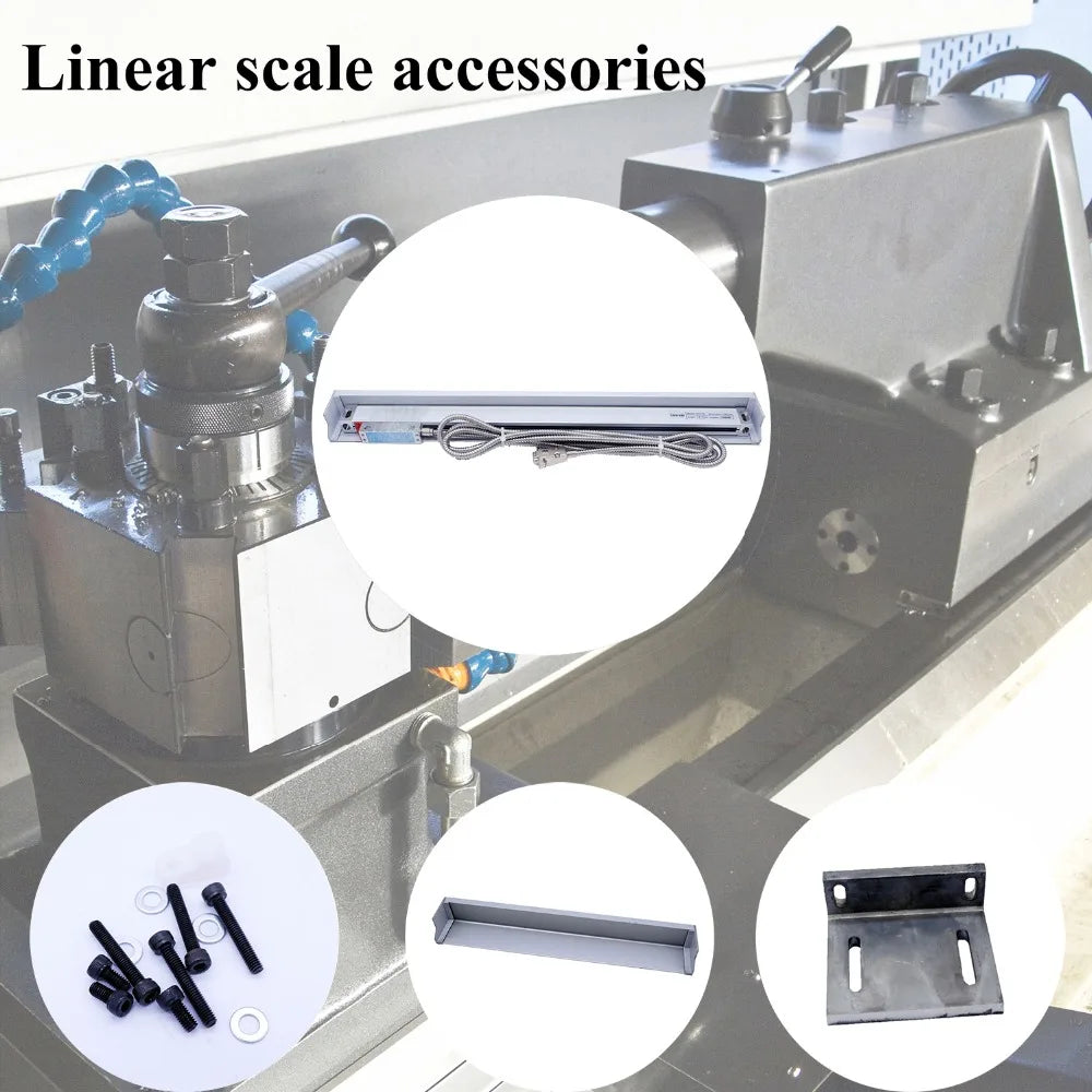 Hymseann SNS-3V complete set 3 axis milling/ lathe/ drill machine dro digital readout with 3 pcs linear scales