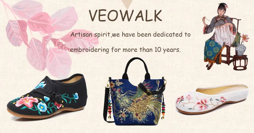 Ballerinas 2025: Veowalk Long Ankle Strap Summer Women Gauze Mesh - Embroidered Ballet Flats Breathable Comfortable Walking Shoes Elegant Lady Collection