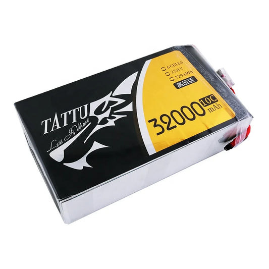 Tattu 32A 22.8V 10C 6S1P High Voltage Lipo Battery for UAV