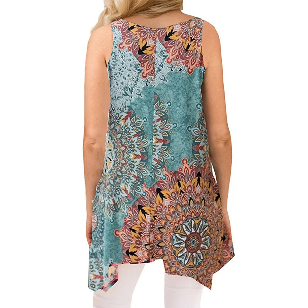 Lucu Vakker Damen Top Kurzarm - Baumwollmix Pailletten Kurz