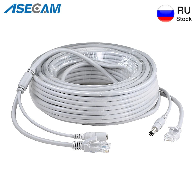 Netzwerkkabel 2025: CCTV RJ45 Ethernet Surveillance - DC Power Cat5 Internet POE IP Camera Collection