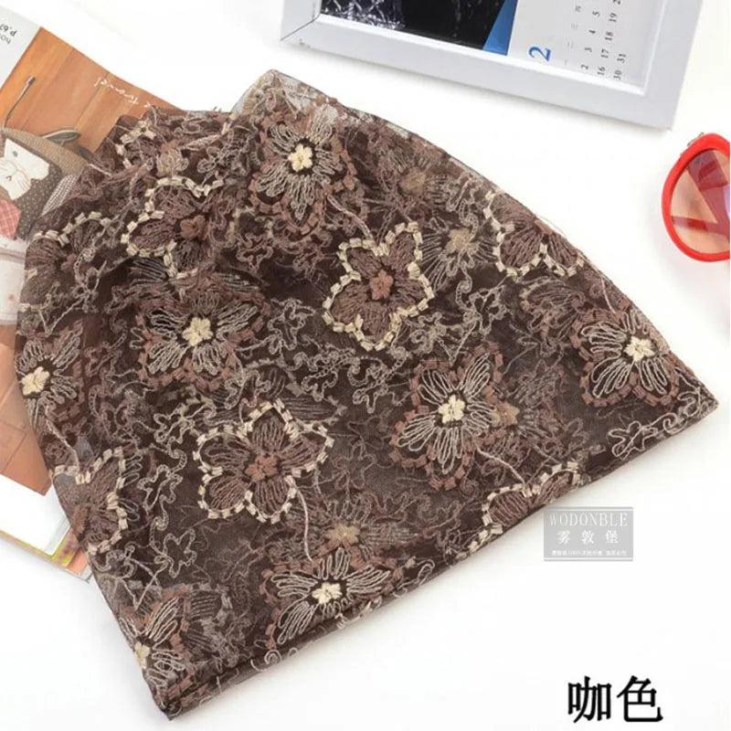 miaoxi Mode Sommer Dünn Frauen Hut Floral Casual Erwachsene Damen Kappen Günstig Schönheit Bonnet Polyester Weiblich Beanies Skulliess