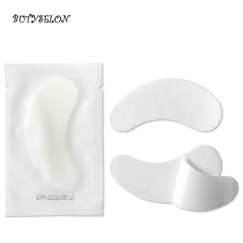 LashPro GelPads Augen Patches - 50 Paare Fusselfrei 7x3cm