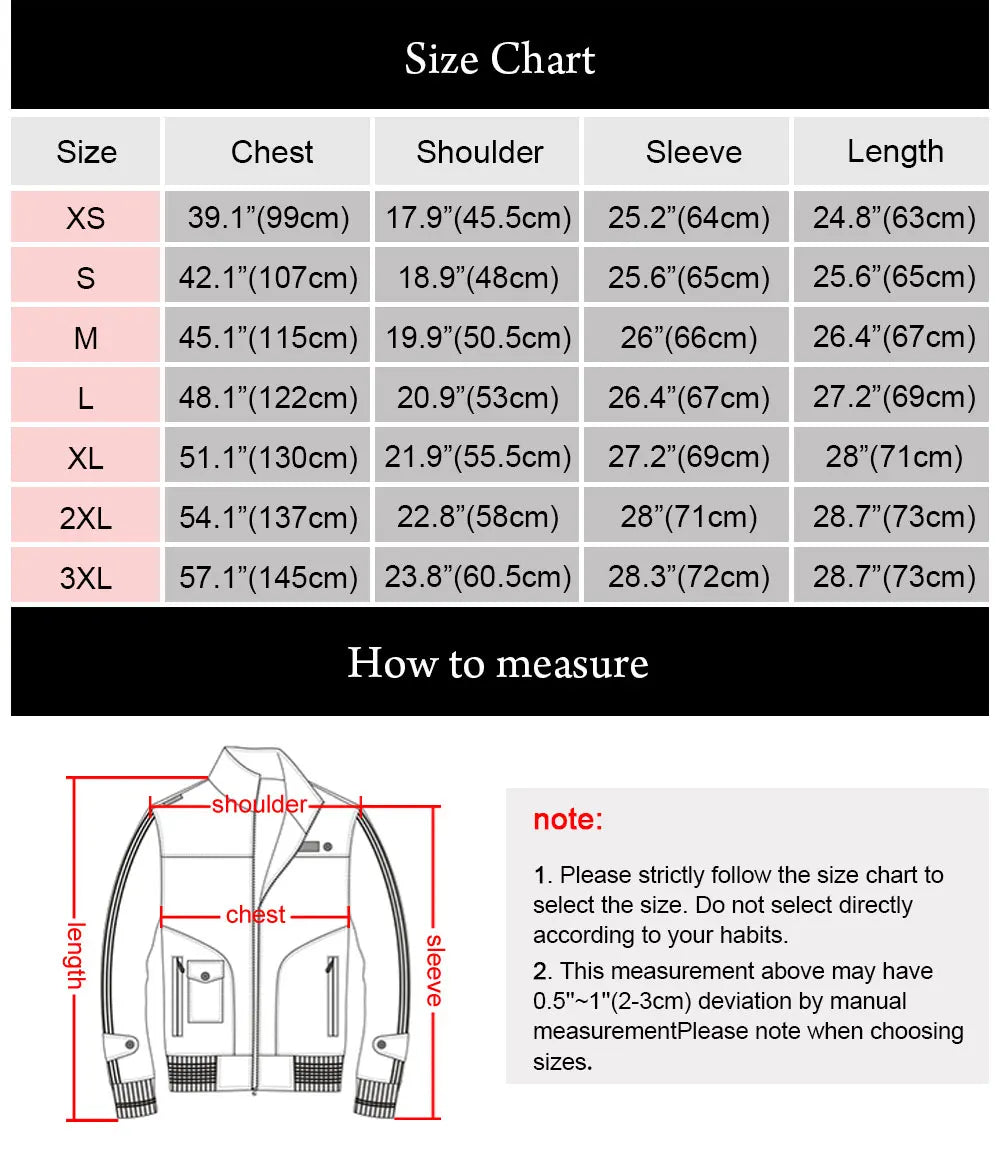 FLAVOR Herren Lederjacke Männer Motorrad Abnehmbarer Kapuz Wintermantel Männer Warme Echte Lederjacken