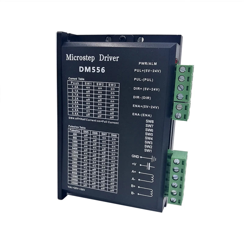 DM556 Digital Schrittmotor-Treiber 5,6A - 2-Phasen Controller für NEMA23/NEMA34