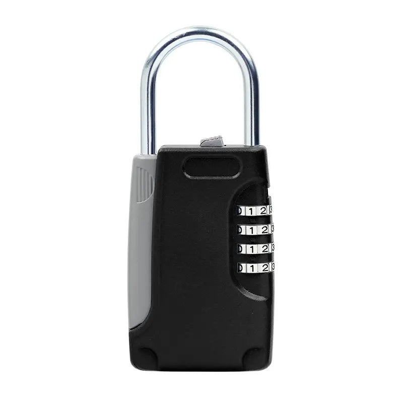 Schlüsseltresor 2025: High Quality Hidden Key Safe Box 4-Digital Password Combination Lock Hook Mini Metal Collection
