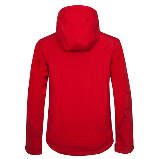 Wasserdichter Softshell-Mantel für Männer mit Custom-Print - Outdoor-Hoodie für Hiking, Skiing und Camping - Golden Bridge Store