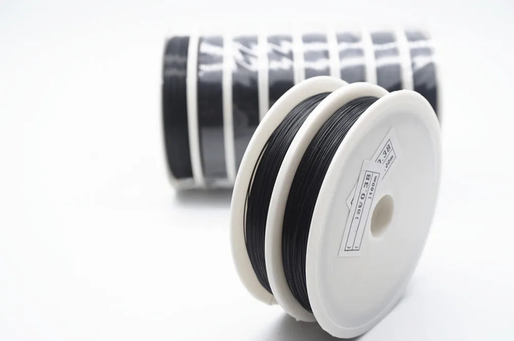 Coadă de tigru acoperită Moonrise - 25m 0.3-0.6mm Inox