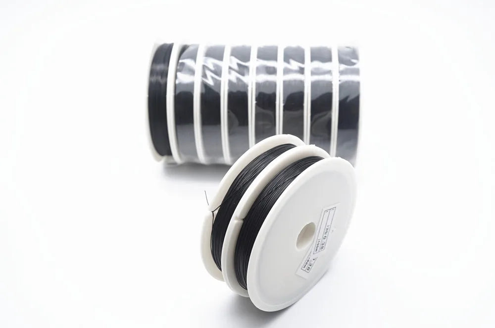 Coadă de tigru acoperită Moonrise - 25m 0.3-0.6mm Inox