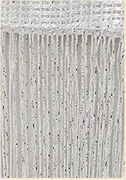 Shiny 3x2,6m Türteiler - Fadenvorhang, 260x300 cm Wohnzimmer