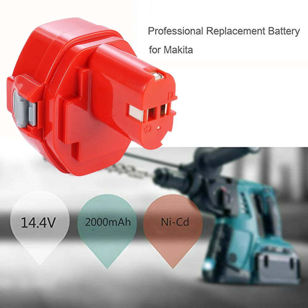 ELEOPTION 1420 Ersatzakku 14,4V Makita - 3000mAh 2000mAh
