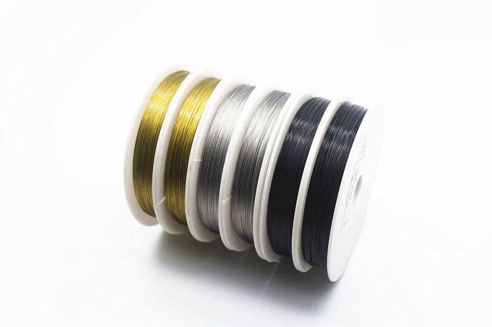 Coadă de tigru acoperită Moonrise - 25m 0.3-0.6mm Inox