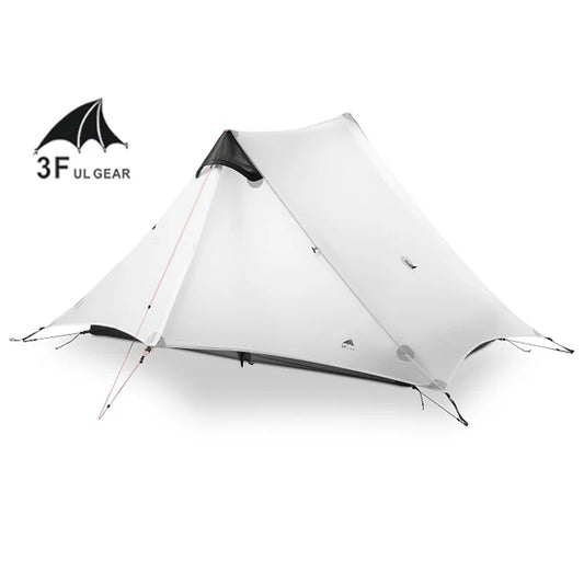 Ultralight Camping Zelt 2025 - 3F UL GEAR LanShan 2 Professional 15D Silnylon