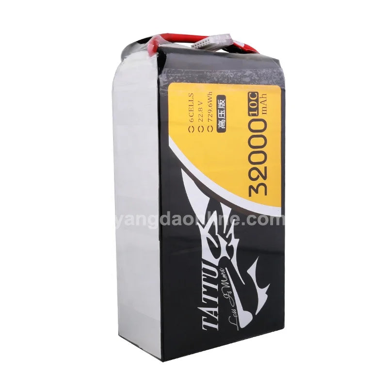 Tattu 32A 22.8V 10C 6S1P High Voltage Lipo Battery for UAV
