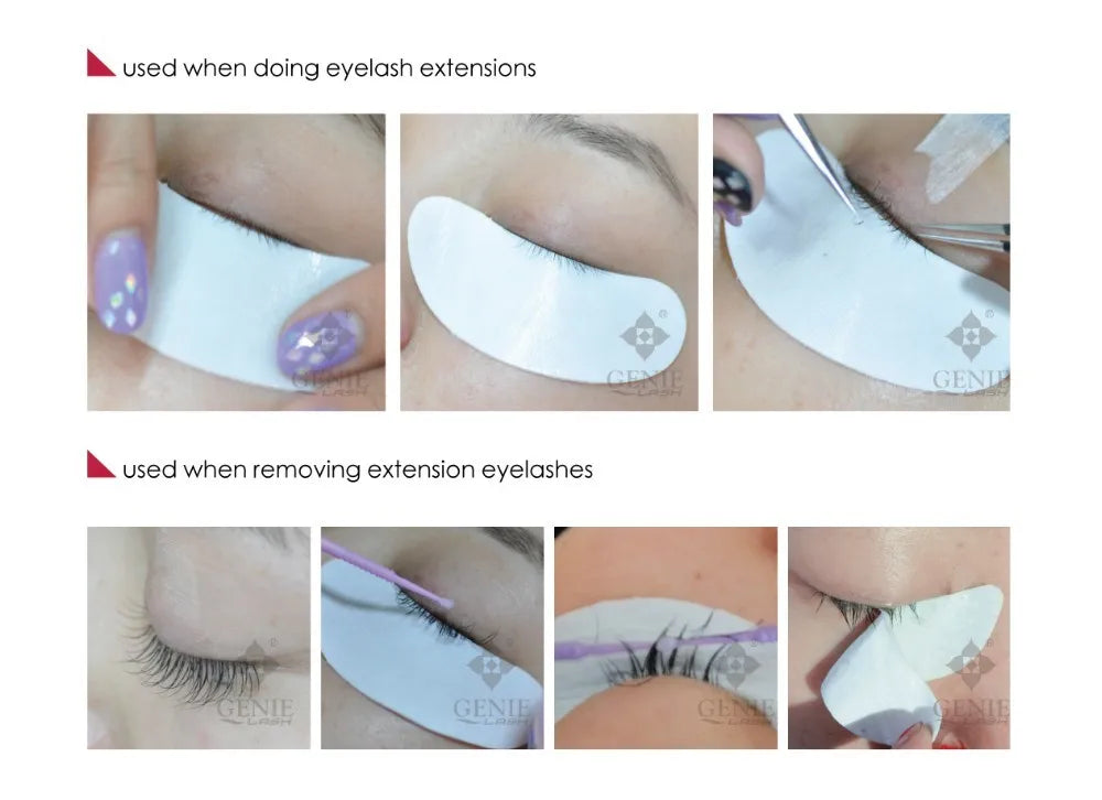 Korea Fusselfrei Patches Wimpern Unter Augen Pads Hydrogel Augen Patch für Wimpernverlängerung Patches Augen Make Up Werkzeuge