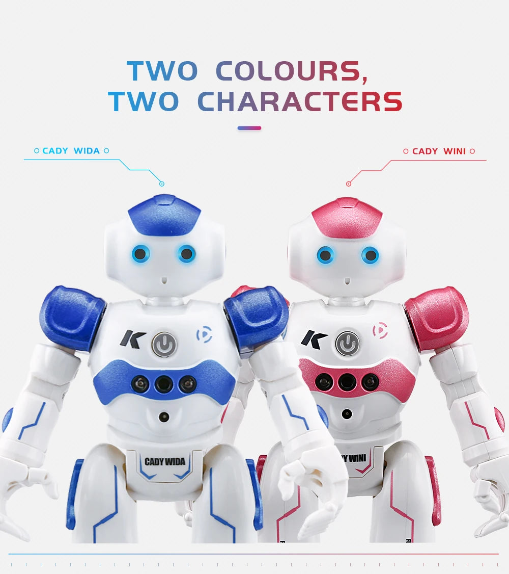 JJRC RC Robot Toy IR Gesture Remote control R2 CADY WIDA Intelligent Vector Smart Robotica Dancing Robo Kids Toy for Children