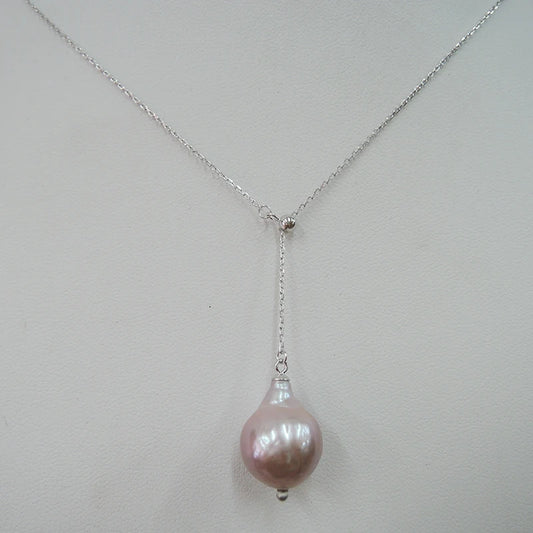 YUEMOON 190417 Barockperlen Anhänger - 13-16mm 925 Silber