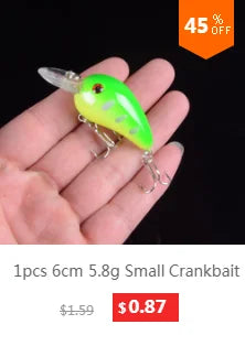 TQEXSZ Minnow Sinkend - 7,5cm 10,2g 3D Augen Wobbler