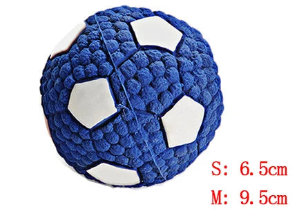 Hundespielzeug 2025: HOOPET Pet Dog Toy Balls Squeak Puppy Toys - Interesting Tennis Football Tooth Cleaning Toys Dogs Collection