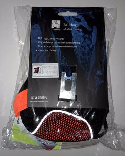 Truelove Tragbar Reise Hund Snack 2025: Leckerli Tasche Reflektierend 3M Oxford - Haustier Training Clip-on Beutel Gürtel Kot Spender 500ml-1.5L Orange Gelb