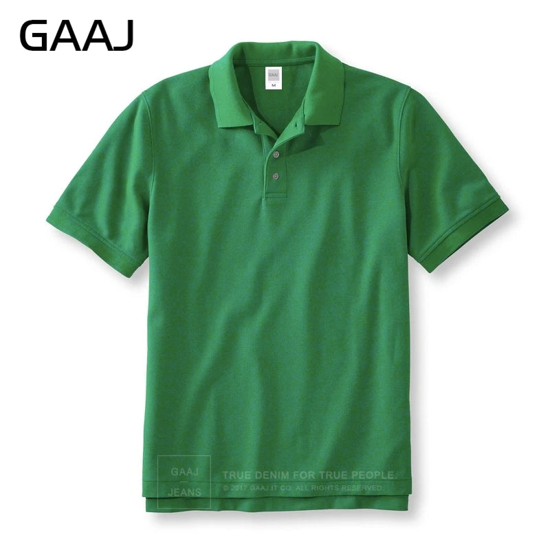 GAAJCN Polo Atmungsaktiv - Baumwolle Kurzarm Regular Fit