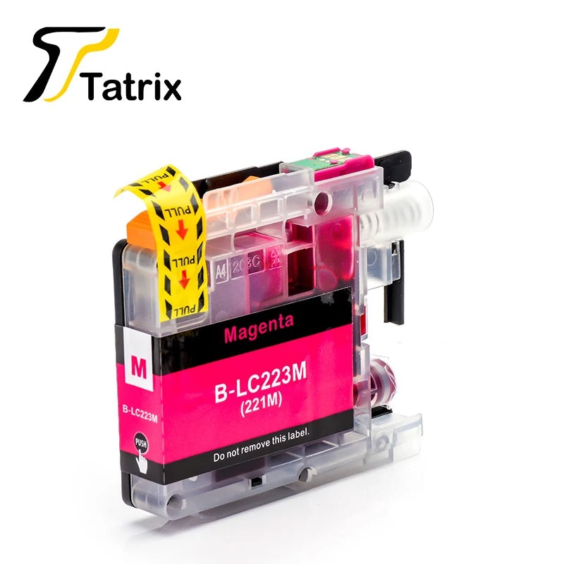 Tatrix With Chip LC223 LC221 Compatible Ink Cartridge For Brother MFC-J4420DW/J4620DW/J4625DW/J480DW/J680DW/J880DW Printer