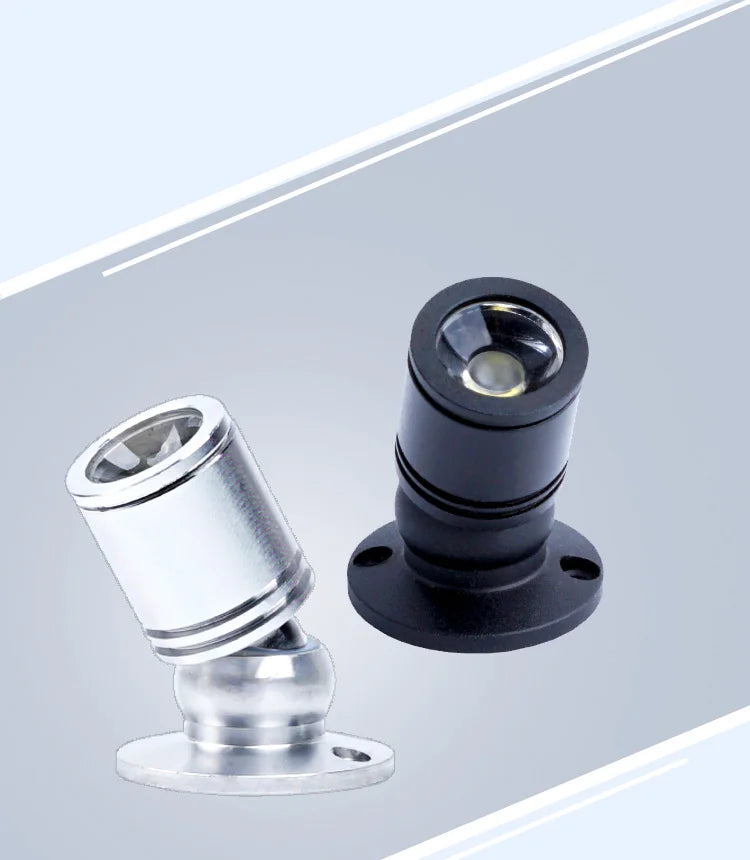ROANJUNYH Mini Einbauspot 3W LED - 12V 110V 4000K 50mm