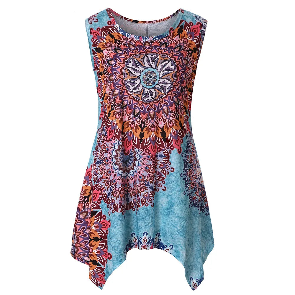 Lucu Vakker Damen Top Kurzarm - Baumwollmix Pailletten Kurz