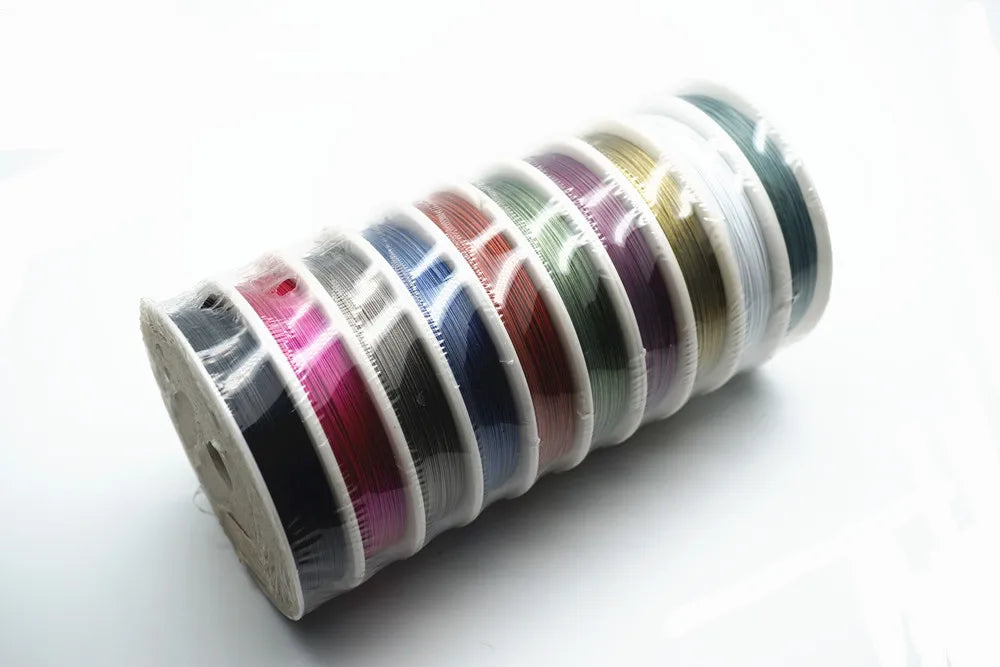 Coadă de tigru acoperită Moonrise - 25m 0.3-0.6mm Inox