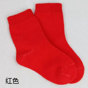 Bambino Socken Bonbonfarben - Baumwolle 20 Stk 1-9 Jahre
