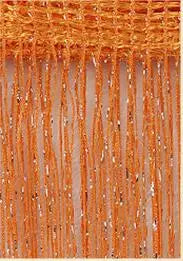 Shiny 3x2,6m Türteiler - Fadenvorhang, 260x300 cm Wohnzimmer