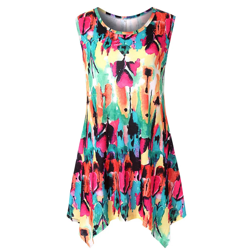 Lucu Vakker Damen Top Kurzarm - Baumwollmix Pailletten Kurz