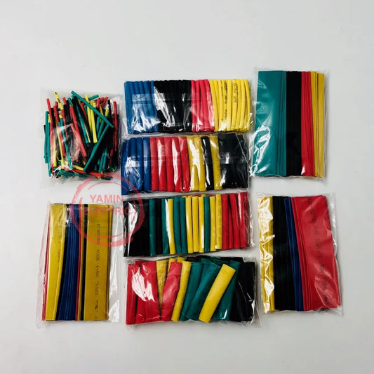 328Pcs Sleeving Wrap Wire Car Electrical Cable Tube kits