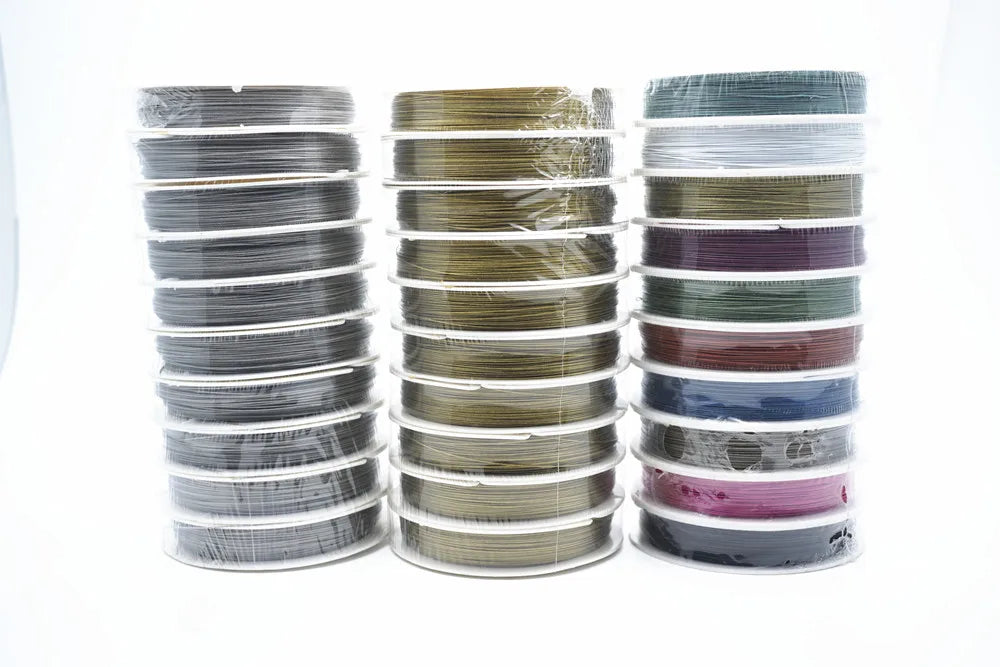 Coadă de tigru acoperită Moonrise - 25m 0.3-0.6mm Inox