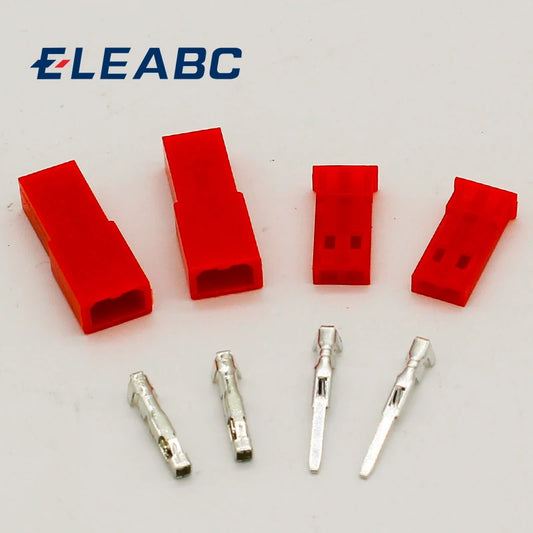 50set/lot JST Connector Plug 2pin